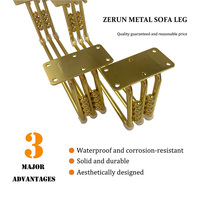 Accessoires de quincaillerie de meubles en métal modernes raccords pour salle à manger canapé-lit armoire café et bureau Table support de jambe salon