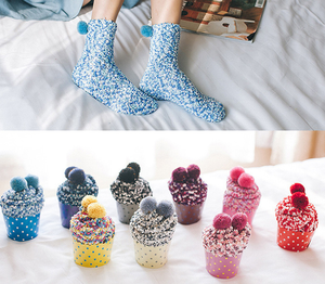 Cute <strong>Sock</strong> for Girl 3D Cartoon Soft Plush Warm Crew Home Women Winter Bulk Fuzzy <strong>Fluffy</strong> <strong>Socks</strong> for <strong>Ladies</strong> - Product Image 2