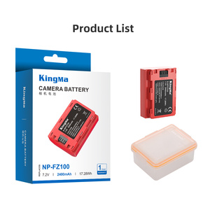 แบตเตอรี่กล้อง KingMa 2400mAh รุ่น NP-FZ100H ความจุสูง สำหรับกล้อง <span class=keywords><strong>SONY</strong></span> A9/A7R <span class=keywords><strong>MARK</strong></span> <span class=keywords><strong>3</strong></span>/<span class=keywords><strong>A7</strong></span> <span class=keywords><strong>MARK</strong></span> <span class=keywords><strong>3</strong></span> แบตเตอรี่แบบชาร์จได้ NP FZ100 - Product Image 6