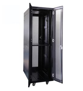 Baies de serveur pour centre de données 19 pouces 42U 45U 800*1000mm 1200mm avec porte avant ventilée et double porte arrière ouvrante avec panneaux latéraux divisés - Product Image 5
