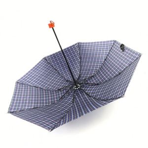 Parapluie publicitaire mini en gros, parapluie pliable 3 volets transparent anti-UV imprimé avec logo, promotionnel, fabriqué en Chine - Product Image 6