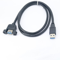 Câble d'extension USB 3.0 en cuivre 3-5 mètres Transfert de données haute vitesse Mâle-Femelle A-Mâle vers A-Femelle