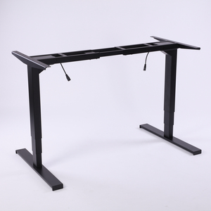 Dual Motor Electric Standing Desk Height <strong>Adjustable</strong> <strong>Table</strong> Sit Stand Home Office <strong>Table</strong> Computer Desk Frame Furniture - Product Image 1
