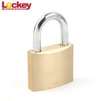 Cadenas en laiton et cuivre à manille solide à clé de 20mm 30mm 40mm 50mm 60mm