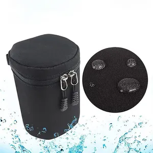 Thick Protective Neoprene Zipper Lens Case Lens Pouch Bag For DSLR Camera Lens Fit for CA Sony Olympus