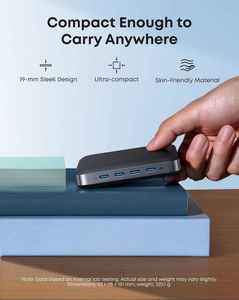 Anker Nano USB C 6-Port Charging <b>Station</b> With 4 USB-C and 2 USB-A Ports Ultra-fast 130W Output A2155 Anker Nano - Product Image 2