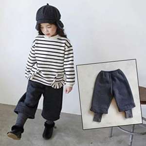 Proveedor Chino de Pantalones Infantiles de Algodón Suave para Niños, Ropa Infantil Estilo Harem - Product Image 1