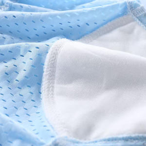 Celana latihan popok bayi dapat dipakai ulang Muslin katun jaring bersirkulasi kain pendingin musim panas kustom pakaian dalam balita tahan air - Product Image 5