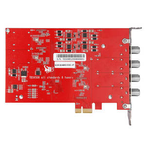 TBS6508 Multi-standard Octa Tuner PCI-E Card <strong>DVB</strong>-S2 <strong>DVB</strong>-T2 <strong>DVB</strong>-C <strong>ISDB</strong>-<strong>T</strong> PCIe <strong>Receiver</strong> for IPTV Servers - Product Image 4