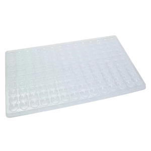 Khay nhựa đa khoang trong suốt, Khay lưu trữ lưới mật độ cao cho các linh kiện điện tử/Bộ phận vi mô - Product Image 1