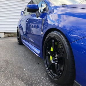 Rines Roc Gloss Black 57CR 5x114.3 5x120 JDM Forjados <span class=keywords><strong>de</strong></span> 19 y 18 Pulgadas para Subaru WRX, Toyota GR Corolla, <span class=keywords><strong>Honda</strong></span> Civic Type - Product Image 2