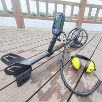 Détecteur de métaux multifréquence S63 durable pour adultes, utilisation intérieure et extérieure, bobine étanche double-D de 11 pouces, 4 modes de détection
