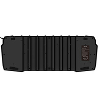 Aikun GX630 7 renk RGB oyun klavyesi, USB Hub, ses giriş/çıkış bağlantı noktası 104 tuşları kablolu teclado gamer için
