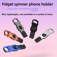 Nouveau support de téléphone rotatif pour doigts, support pliable en alliage de zinc pour tablette et téléphone, rotation à 360 degrés, jouet portable anti-stress
