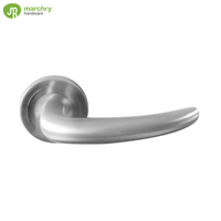 Poignée de porte intérieure industrielle en acier inoxydable pour quincaillerie architecturale