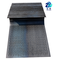 Plaque de tamis perforée en acier au manganèse 65Mn Zhibin pour crible vibrant linéaire minier, criblage de minerai, haute résistance à la traction, sur mesure OEM