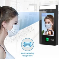 EN-D805 Cloud réseau AI biométrique temps de présence contrôle d'accès dispositif facial reconnaissance faciale avec Wifi Gsm école