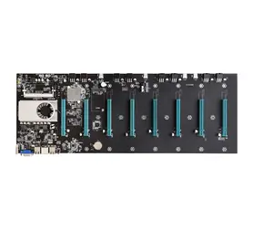 S37 마더 보드 8 GPU 그래픽 카드 슬롯 메모리 DDR3 65mm 메인 보드 저전력 S37 T37 D37 마더 보드