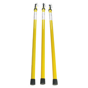 Barra Telescópica Triangular de Alta Tensión, Ajustable, de Fibra de Vidrio Aislada, de Alta Calidad - Product Image 1