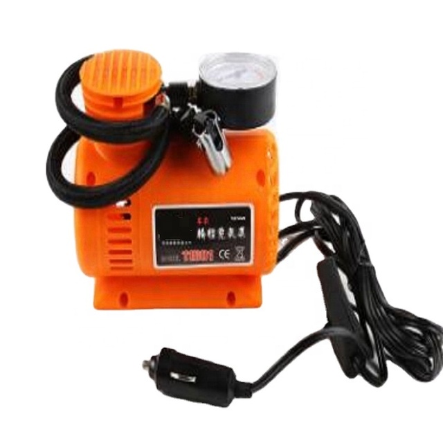 Portable Tire Inflators Mini air Compressor for Car Dc12v Car air Compressor Plastic air Pump