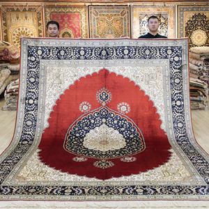 8x10ft turco puro <span class=keywords><strong>caballo</strong></span> Pakistán Perth diseño Shaggy <span class=keywords><strong>persa</strong></span> alfombras de seda para la venta - Product Image 1