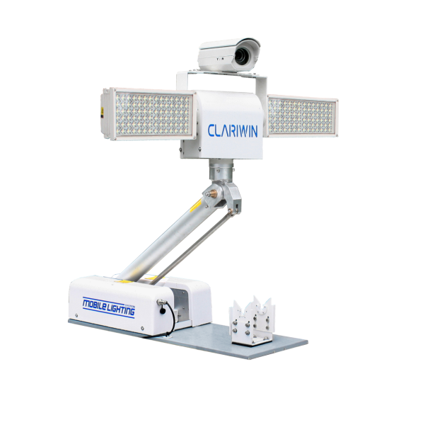 Телескопическая мачтовая башня с креплением на автомобиль