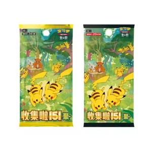 QY แพ็คการ์ดเกมค้าขายจีน151C แพ็คเกมบูสเตอร์แพ็คธีมปิกาจูการ์ดสะสมสีเต็มรูปแบบบรรจุภัณฑ์กระดาษพิมพ์ - Product Image 1