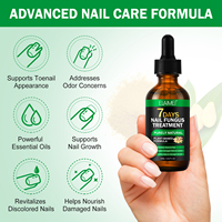 ELAIMEI 60ml Sérum Traitement Rapide Ongles Mycose en 7 Jours Marque Privée Huile Réparatrice Ongles au Gingembre Originale Sérum Croissance Rapide Ongles