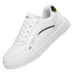 Zapatos Blancos para Pareja, Zapatos de Skate, Zapatos Deportivos Ligeros con Suela Blanda, Zapatos Casuales de Viaje para Hombre - Product Image 5