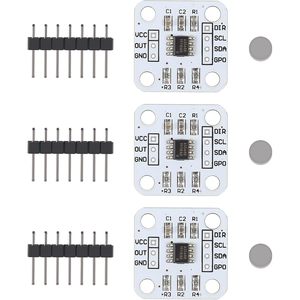 Módulo Codificador Magnético UMLIFE AS5600 de 12 bits con Salida de Voltaje I2C PWM Sin Contacto 23x23mm - Product Image 1