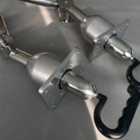 Support de base réglable pour canne de pêche de 1-1/2 po (1,5 pouce) 39 mm, en acier inoxydable, étanche à l'eau salée, portable