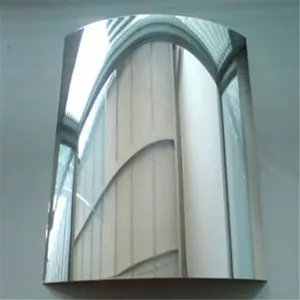 Folha de espelho polida refletiva solar, de alta qualidade, 3003, placas de liga de alumínio para decoração