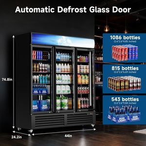 Commercial Supermarket Air Cooler for Beverages <strong>CocaCola</strong> Pepsi Other Drinks Display Fridge Refrigerator for Ice Cream Store Use - Product Image 6