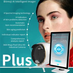 Analyseur de peau du visage 3D portable à intelligence artificielle, testeur facial, scanner, miroir magique pour le visage, appareil d'analyse de la peau, analyseur de peau - Product Image 2