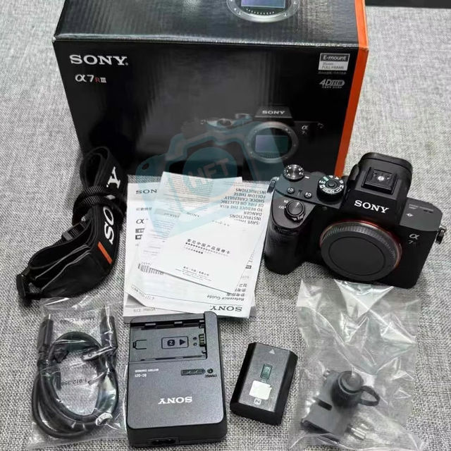 Professional Alpha 7R IIIA DSLR Camera Full-frame CMOS Sensor Fixed Focus 3.0inch HD Screen SD Card Rechargeable Battery Dual