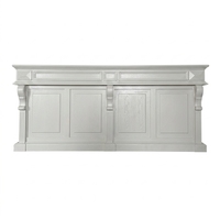 Table de bar en bois Heywood pour la maison, les mariages et les événements