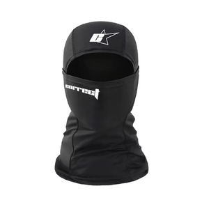 Vente en gros Cagoule de sérigraphie noire en polyester personnalisée pour adultes OEM ODM - Product Image 1