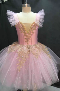 Gonna <span class=keywords><strong>da</strong></span> Balletto per Bambine in Tessuto di Nylon Tutù e Gonne Abbigliamento <span class=keywords><strong>da</strong></span> Danza per Spettacoli - Product Image 2