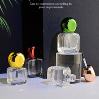 Approvisionnement d'usine 10ml Mini Nail Art Container Couleur Personnalisée Vide Cosmétique Verre Gel Vernis À Ongles Bouteilles avec Brosse À Capuchon Rond