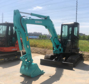 Excavadora Kobelco SK55SR Usada Original en Venta, Buen Rendimiento, Bajo Precio, Excavadora Japonesa - Product Image 2