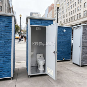 Baño Móvil de Lujo 2025, Remolque Portátil Público con Inodoro, Remolques de Baño para Exteriores para Construcción - Product Image 6