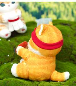 Peluche Mofusand sous licence HY, série de jeux sportifs de dessins animés, <span class=keywords><strong>chat</strong></span> kawaii, jouet en peluche doux et mignon pour fille - Product Image 6