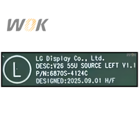   Écran de télévision LED LCD 55 pouces 165Hz Display LE550PQZ-HUE2, panneau de remplacement Open Cell pour réparation de téléviseur intelligent