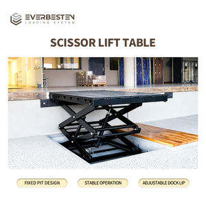 Meja Angkat Gunting Hidrolik Industri dengan Tinggi Angkat 2M Ukuran Meja Dapat Disesuaikan untuk Penggunaan Bengkel dan Gudang - Product Image 3