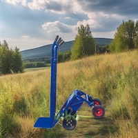 Mécanisme de levage électrique à batterie au plomb robuste de 400 à 8 chevrons Chariot de remorque électrique avec garde-corps amovibles