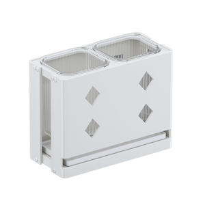 Support mural pour baguettes de cuisine Hundred Flags, support de rangement rectangulaire en PP sans perforation, polyvalent, pour comptoir - Product Image 1