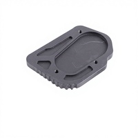 Yongjin Plaque d'extension de béquille latérale de moto de qualité stable pour BMW R1200GS LC 2013 2014 2015 2016