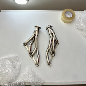 Collecteur d'échappement en acier inoxydable à haut débit LK pour <span class=keywords><strong>Chevrolet</strong></span> Chevelle SS El Camino 1964-1983 SBC 350 V8 - Product Image 2