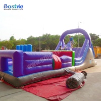 Structure gonflable d'extérieur pour jeux sportifs, parcours d'obstacles commercial combiné