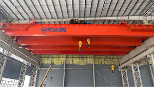 Cầu trục dầm đôi 32 tấn 50ton 100 tấn 300ton Ứng dụng nhà máy thép nặng QD loại điều khiển từ xa cần cẩu trên không - Product Image 4